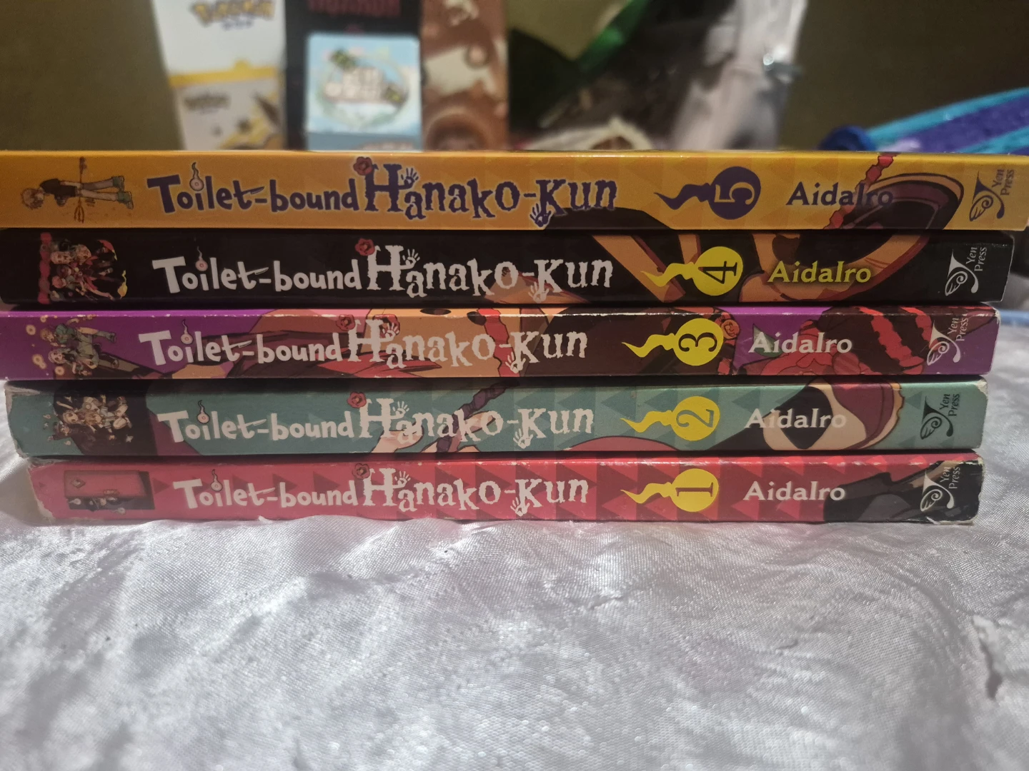 toilet-bound hanako-kun manga volumes 1-5 ♡
