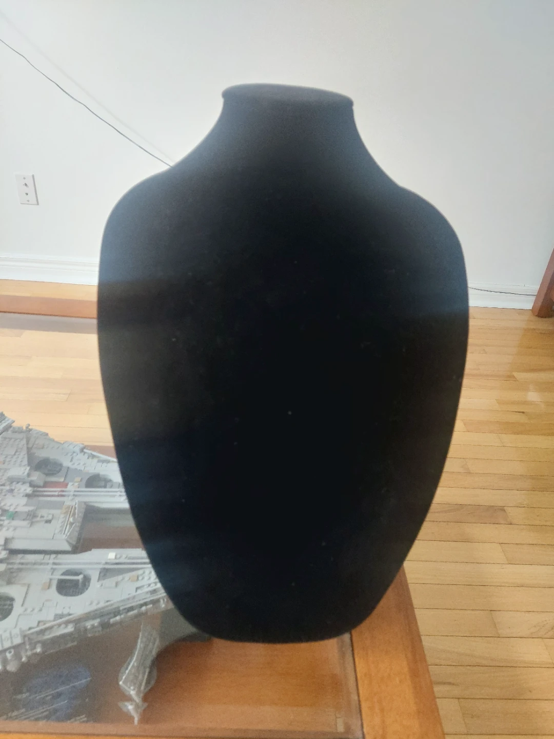 Black Velvet Jewelry Display Stand