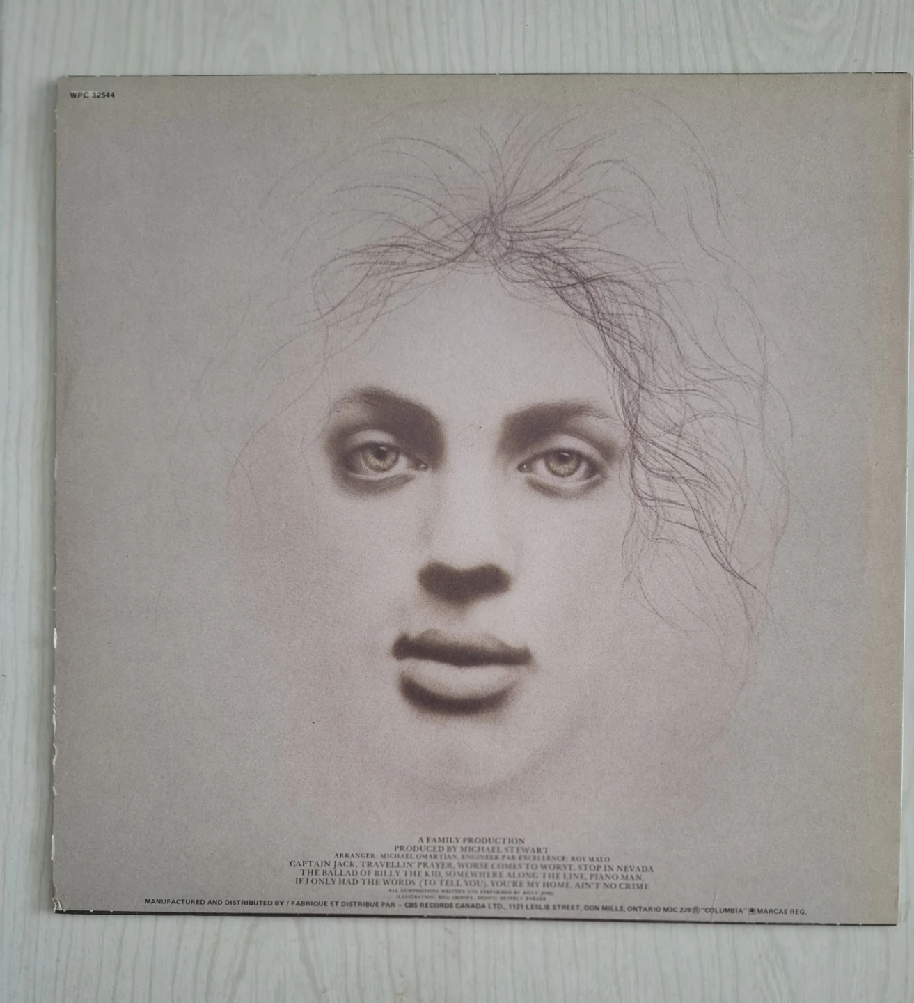 Billy Joel Piano Man Vinyl Record - photo 2