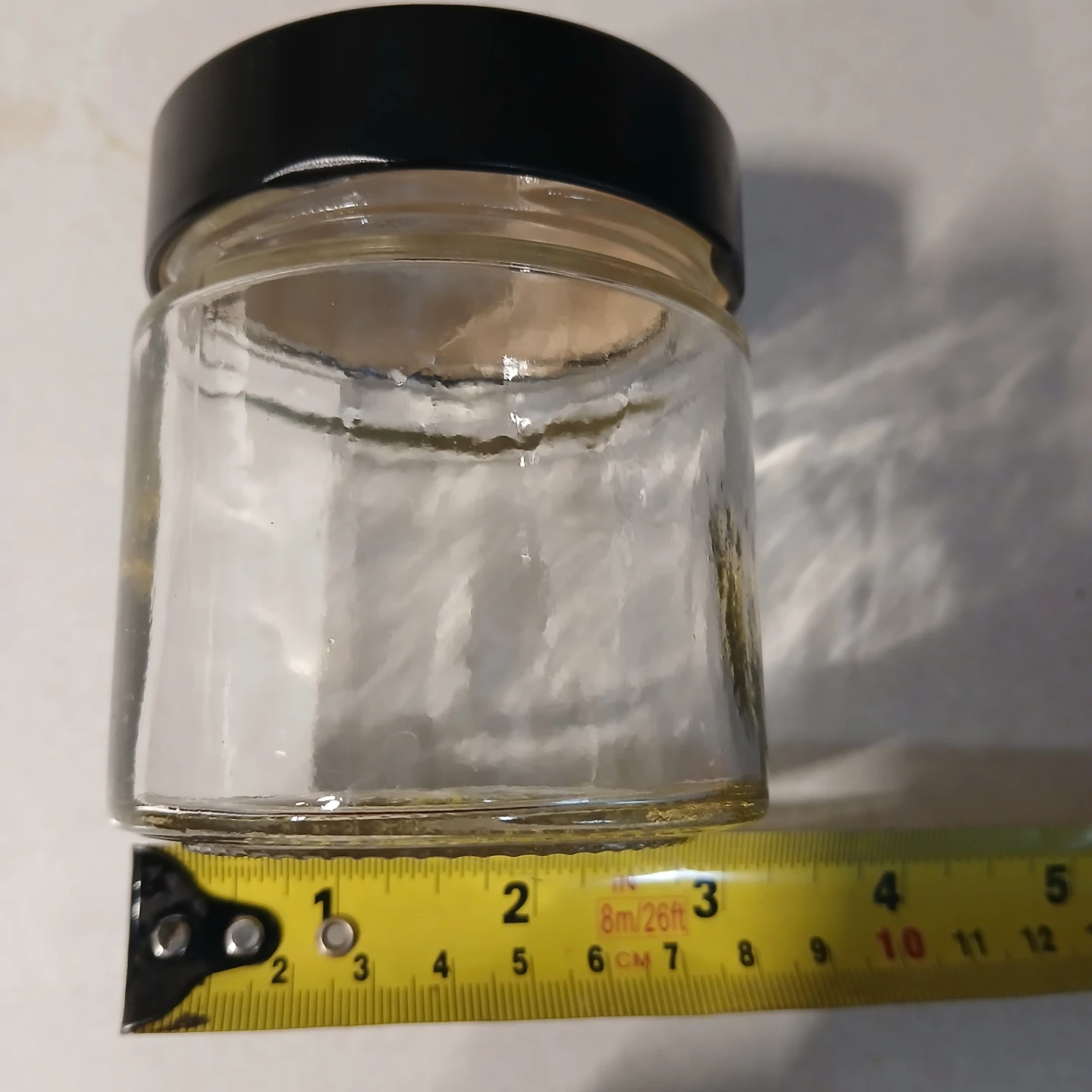 Glass Jars with Black Lids - Set of 2 X 12 Jars - photo 4