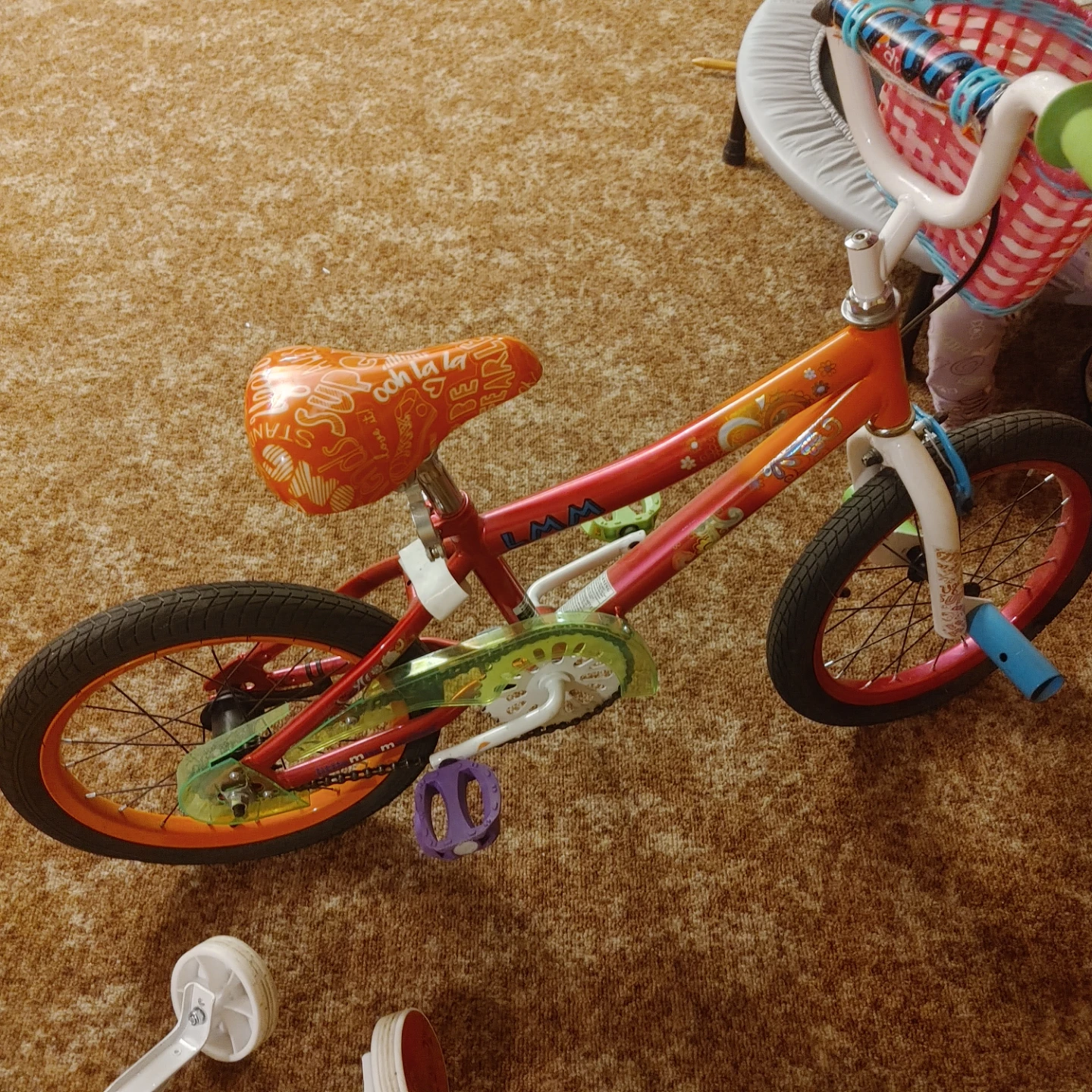 14" IAM Girls' Bike with Basket - photo 2