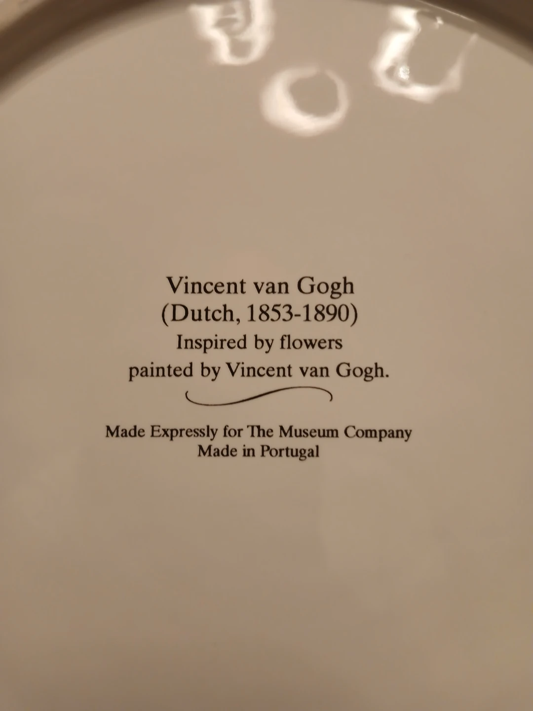 Vincent van Gogh Inspired by Flowers Bowl - The Museum Company - photo 2