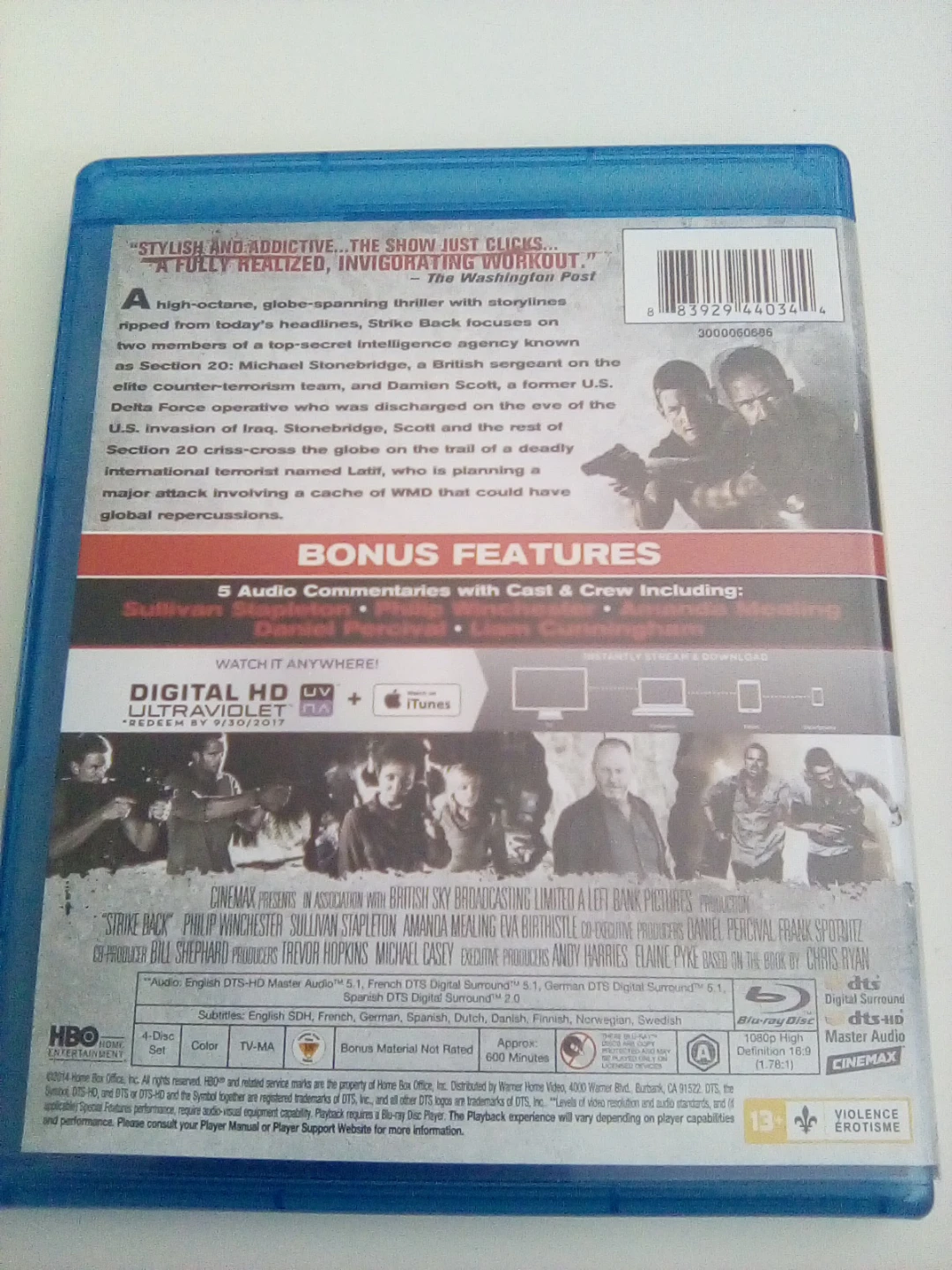 Strike Back Season One Blu-Ray - photo 2