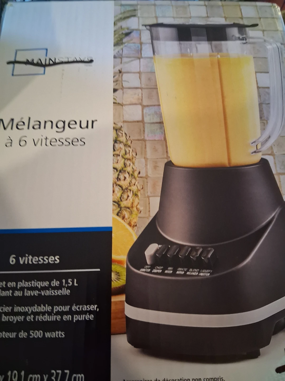 Mainstays 6-Speed Blender - photo 2