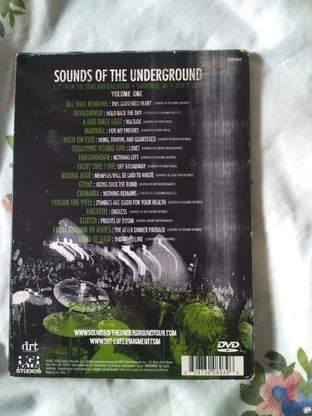 Sounds of the Underground: Live from Starland Ballroom DVD - photo 2