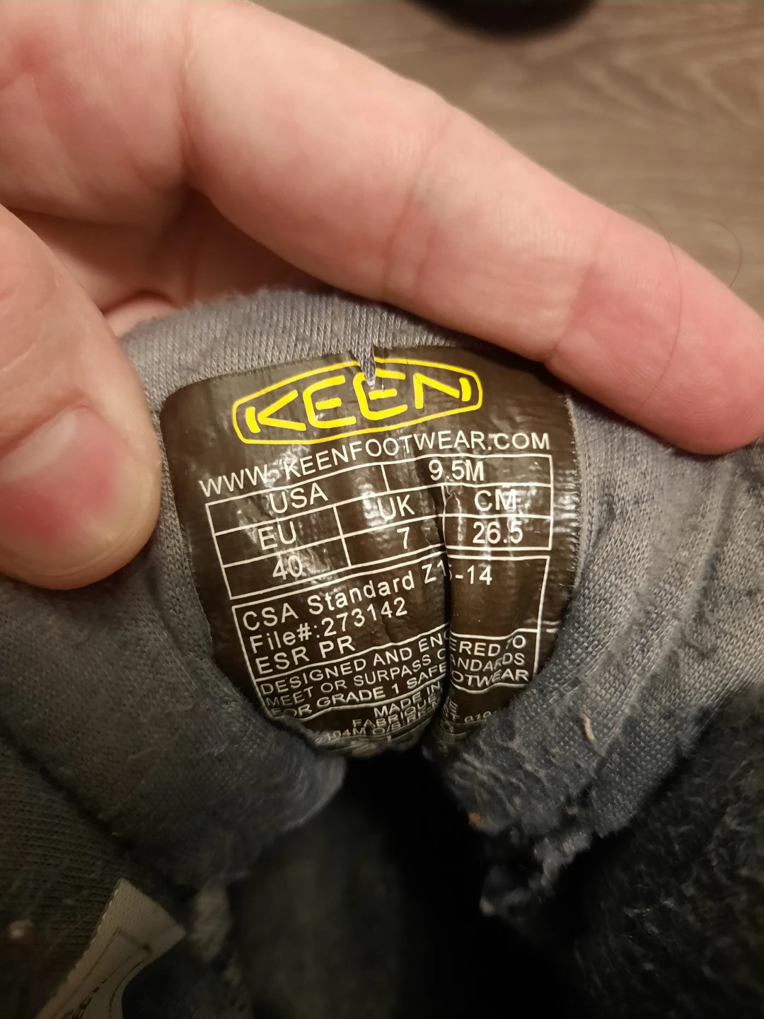 KEEN Work Boots - Size 9.5 - photo 4