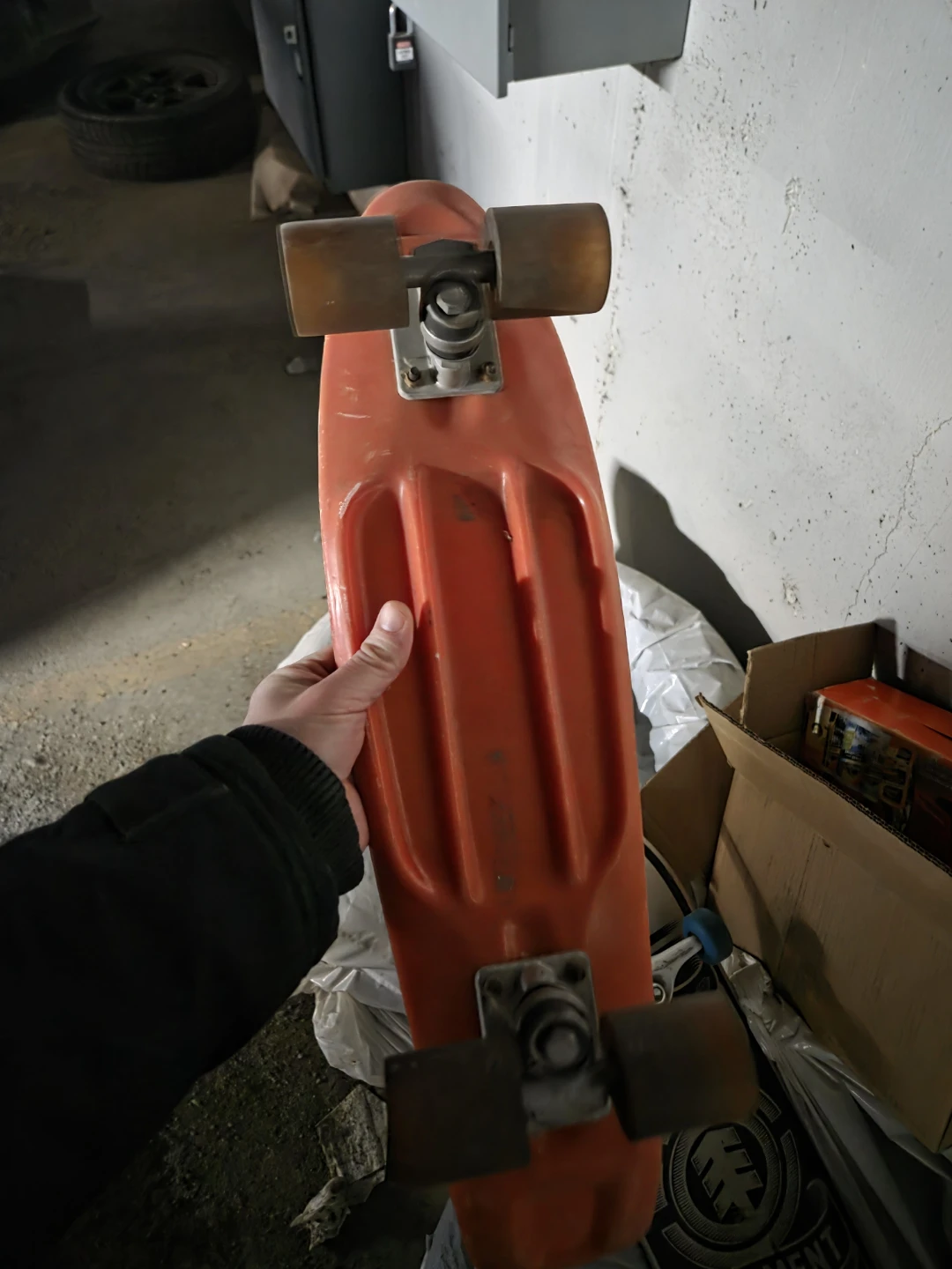 Red penny board - photo 2