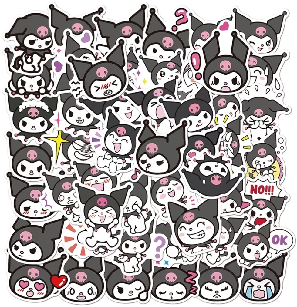50 PCS Kuromi Stickers