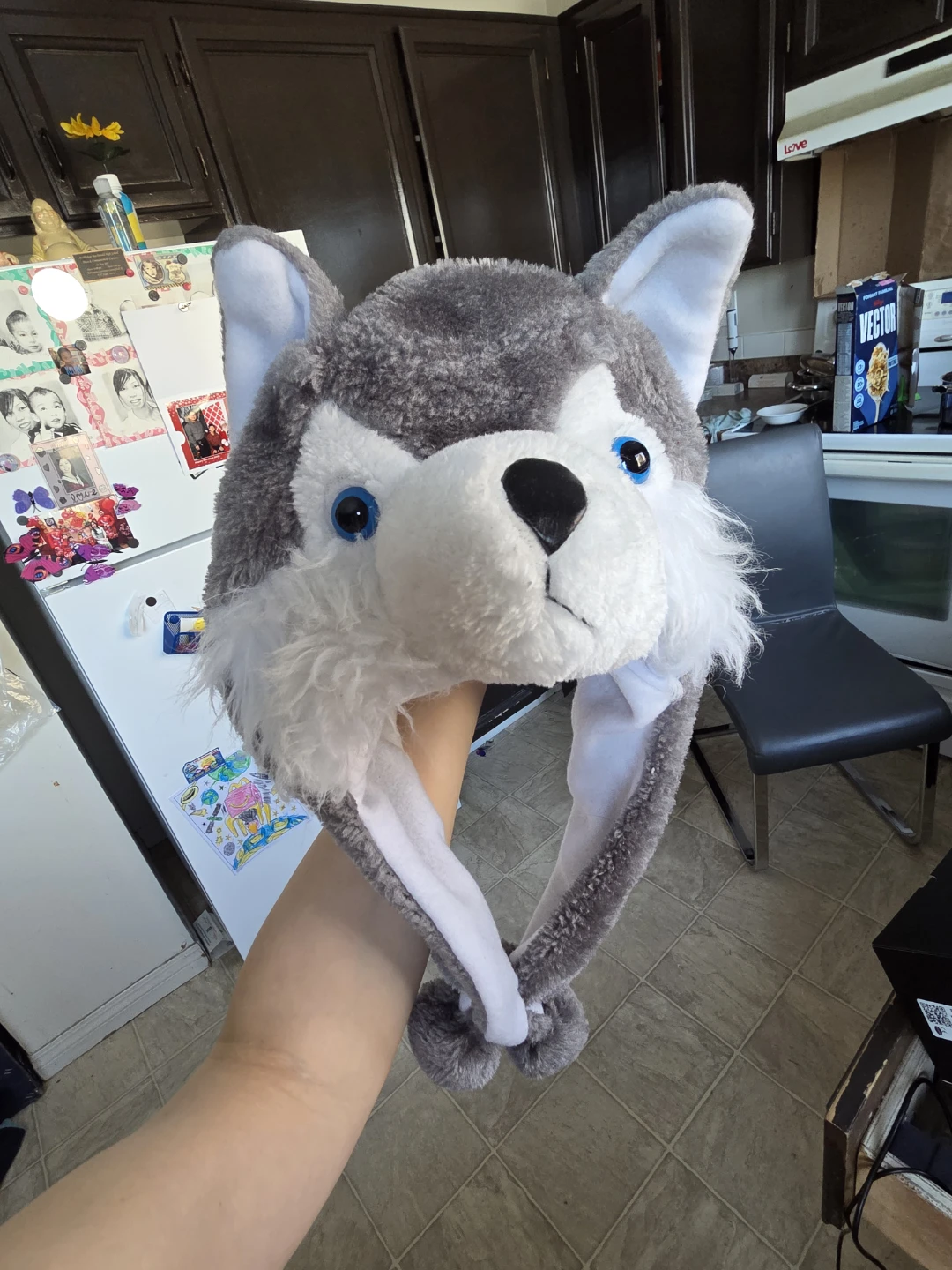 Brand New Quality Husky, Wolf Cute Plush Winter Hat Fashion