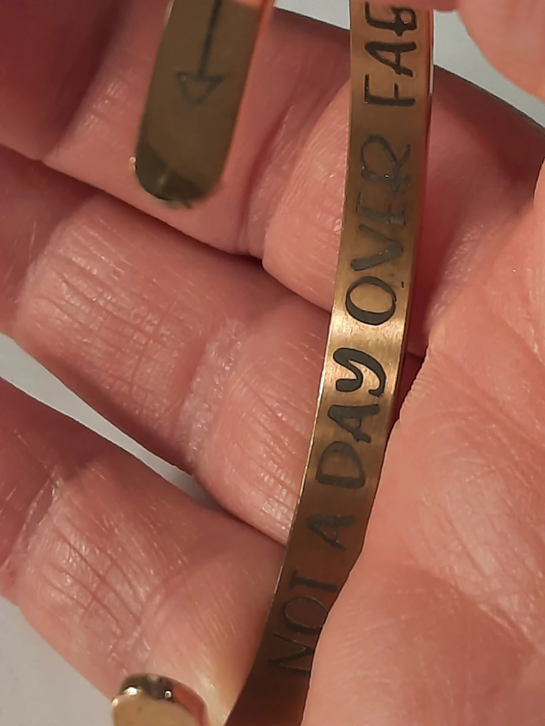 3 gold plated bracelets - photo 4