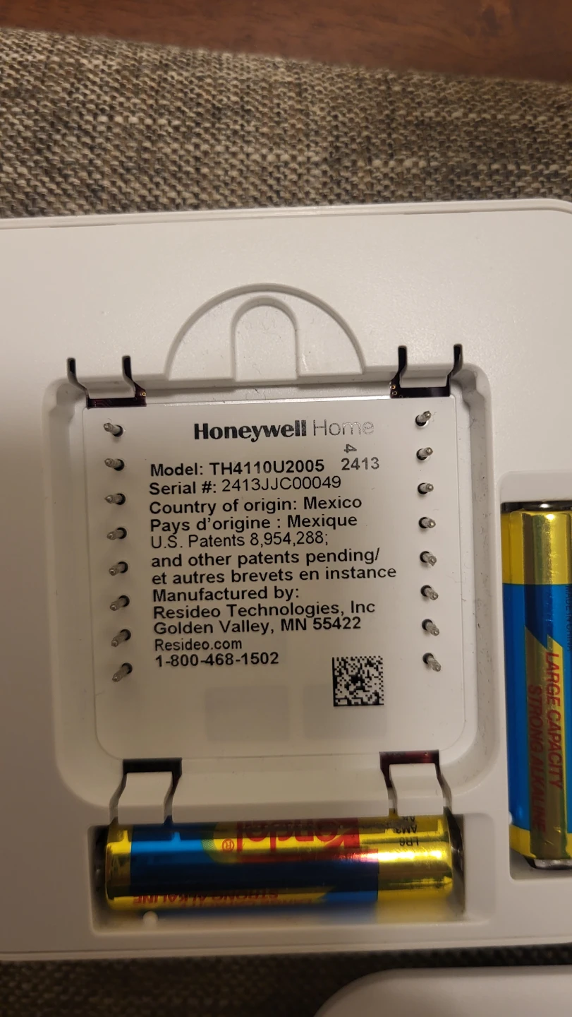 Honeywell Home Pro Series Thermostat