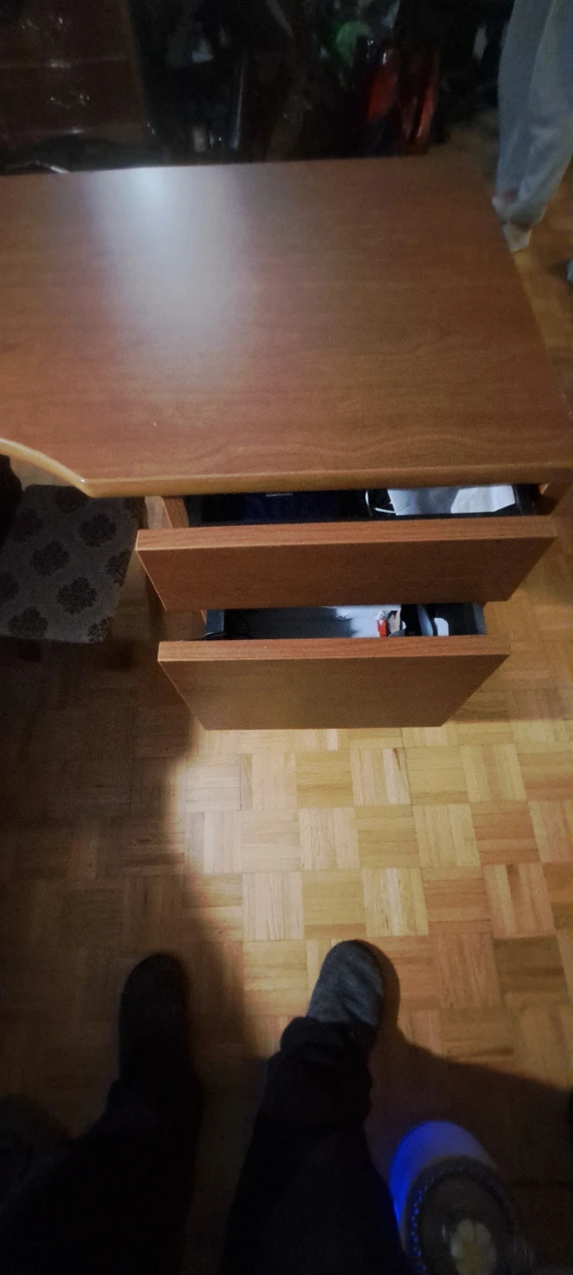 Office Table Wooden L-Shaped Corner Desk - photo 3