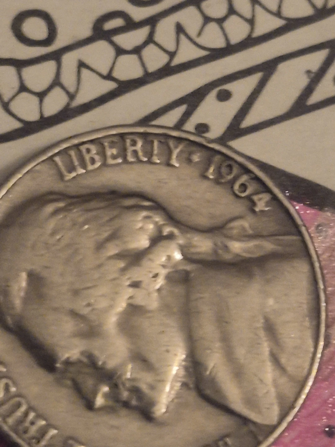 1964 Nickel Five Cents Coin - photo 3