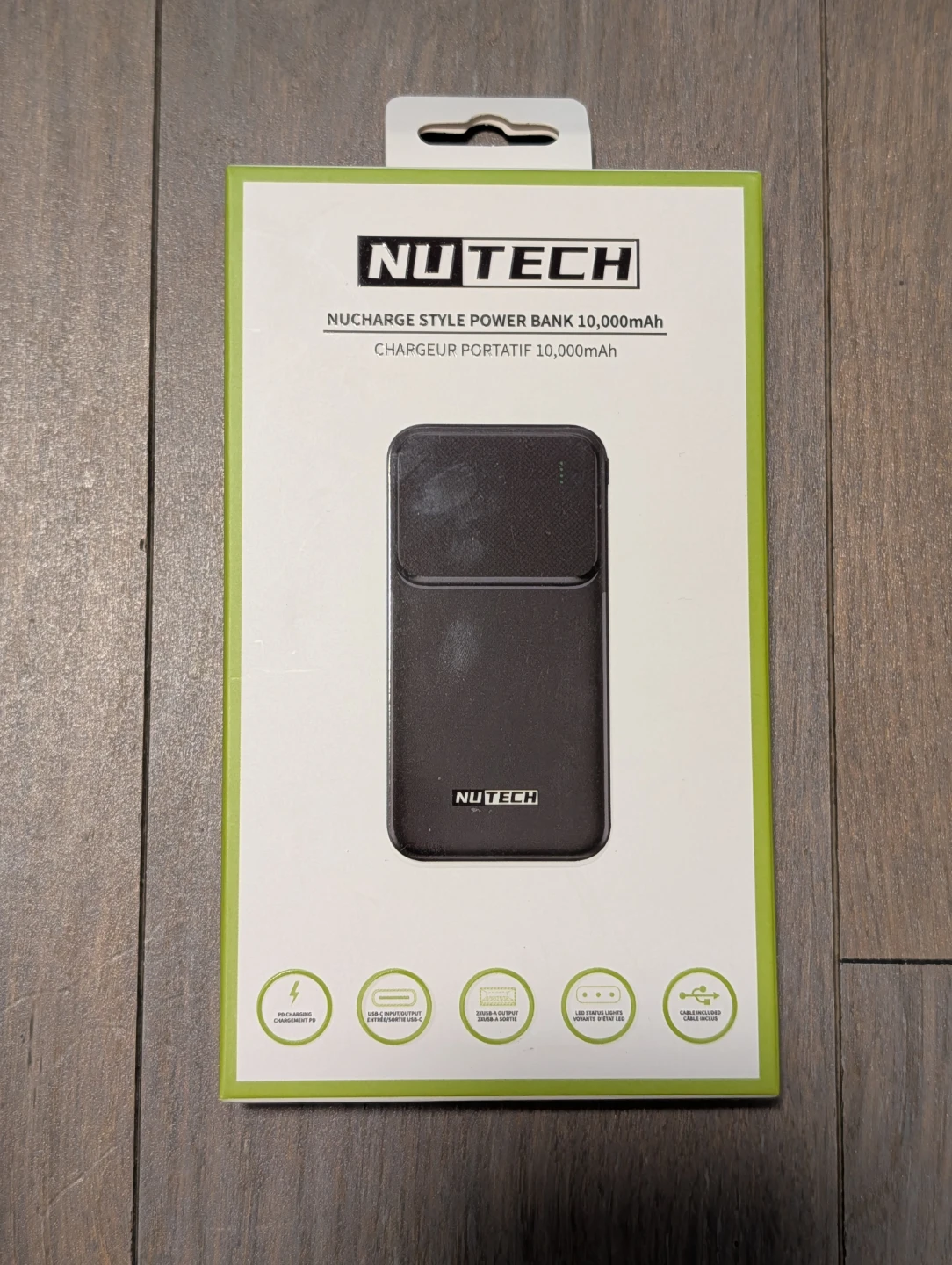 Nutech Nucharge Style Power Bank 10000mAh