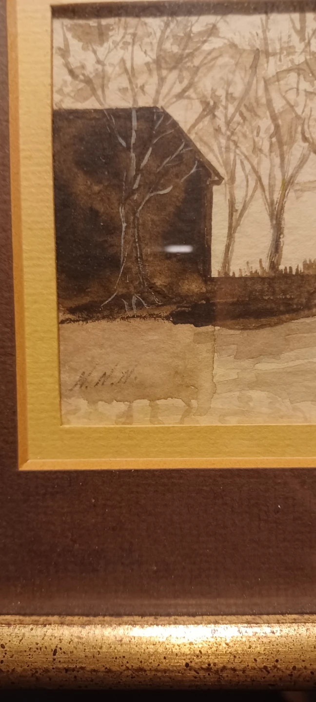 Watercolor 1974 Nadine Nelson Painting - photo 2