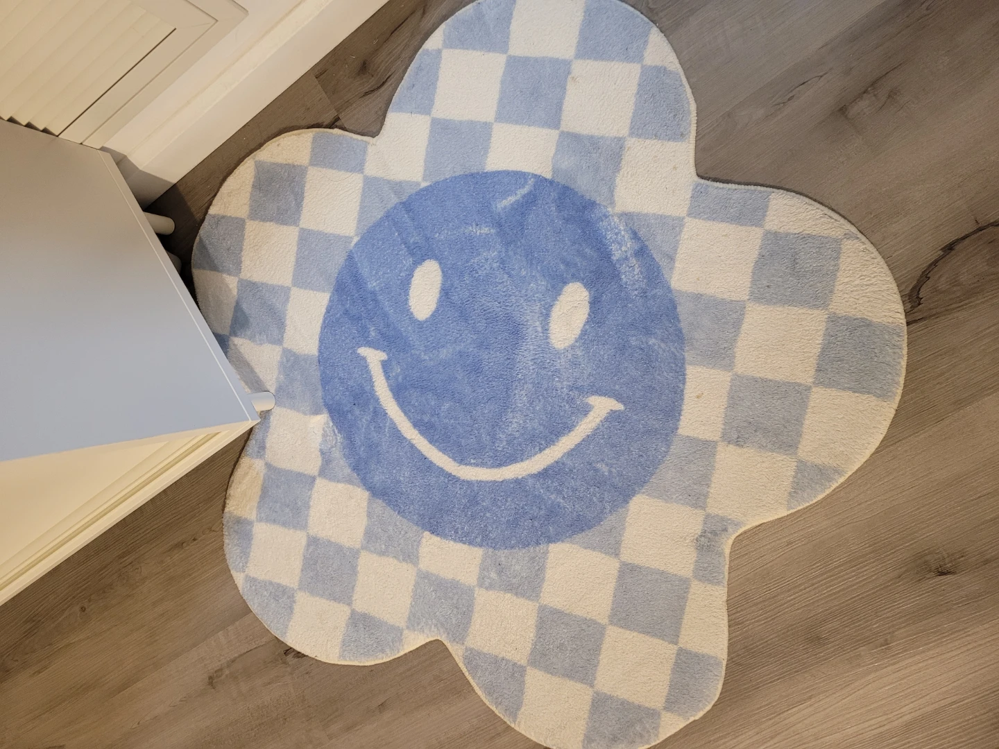 2 Blue Checkered Rugs - photo 2