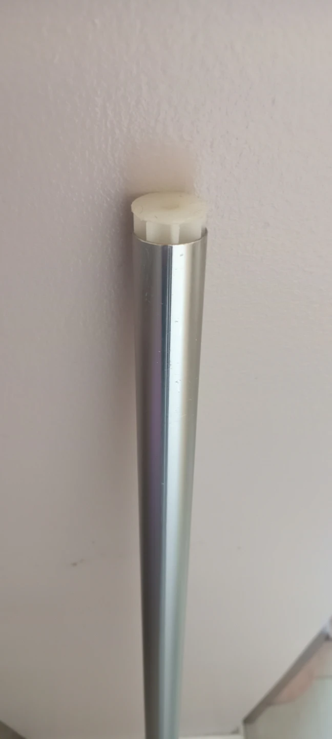 Ajustable Silver metal  Curtain Rod - photo 2
