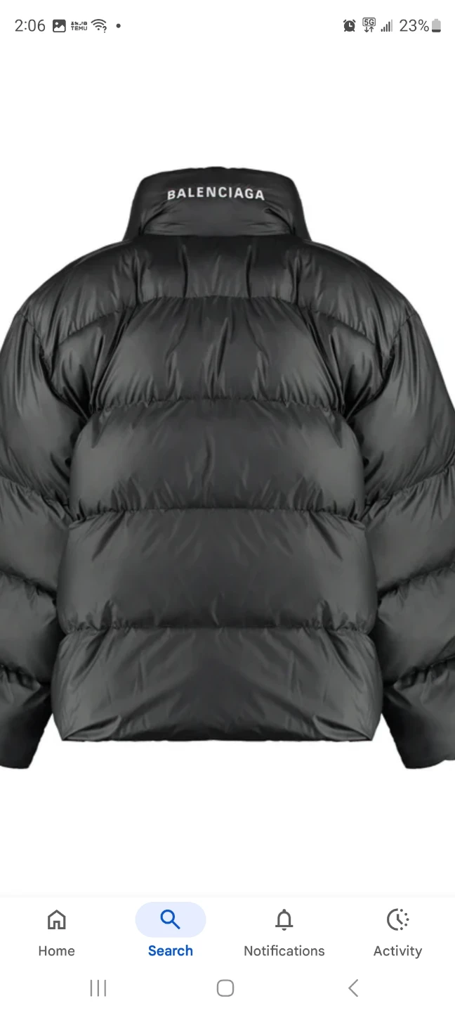 Balenciaga Padded Jacket