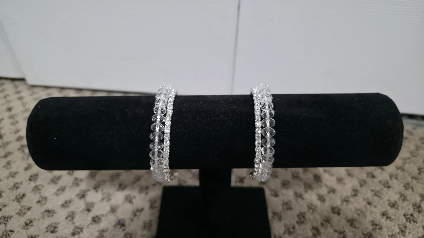 Crystal Beaded Bracelet - photo 2