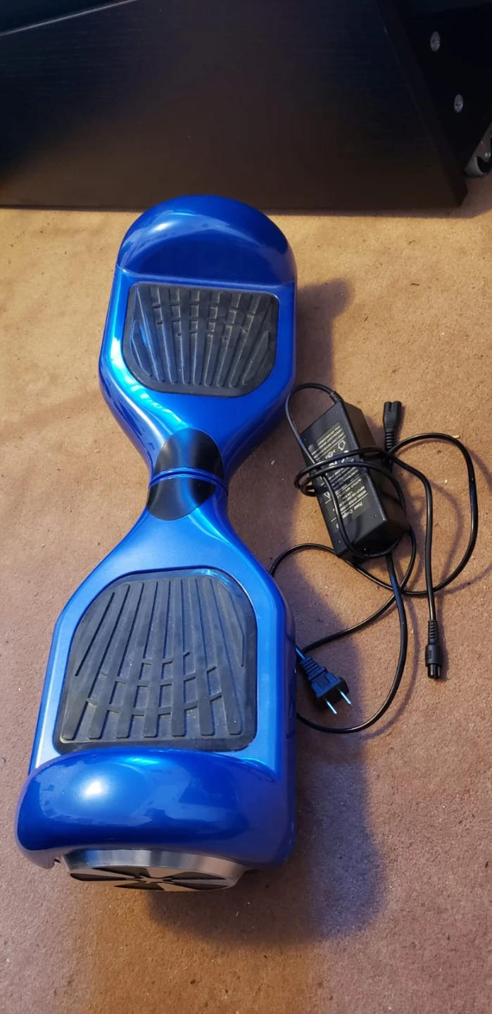 Blue Hoverboard with Charger - photo 3