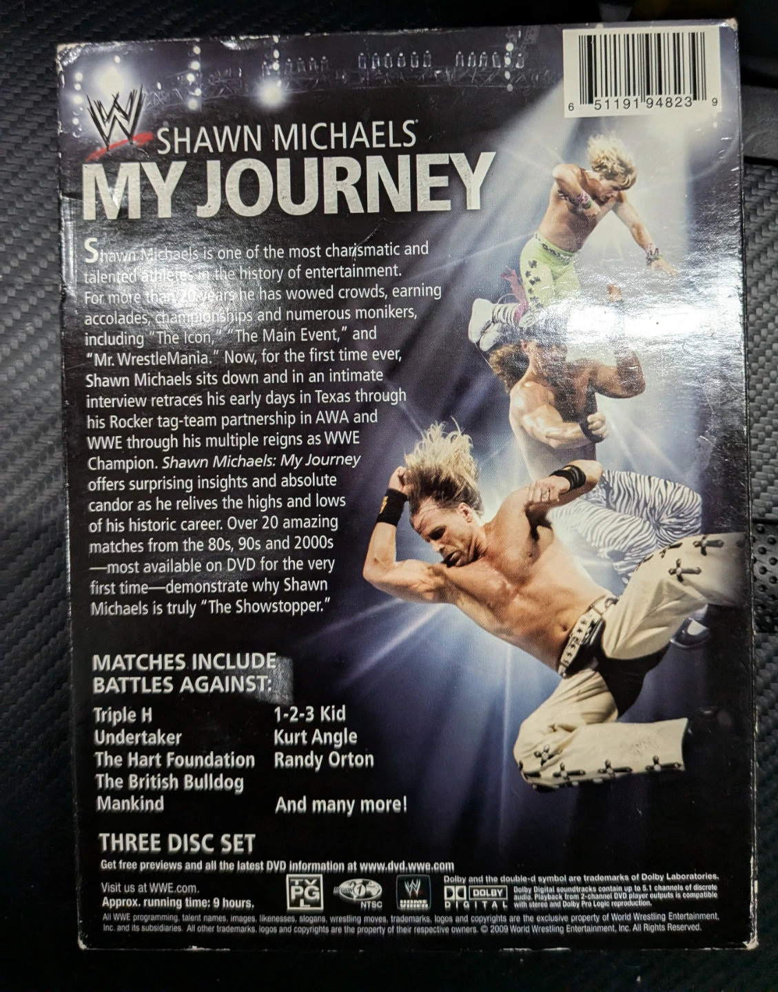 Shawn Michaels: My Journey - Three Disc Set - photo 4