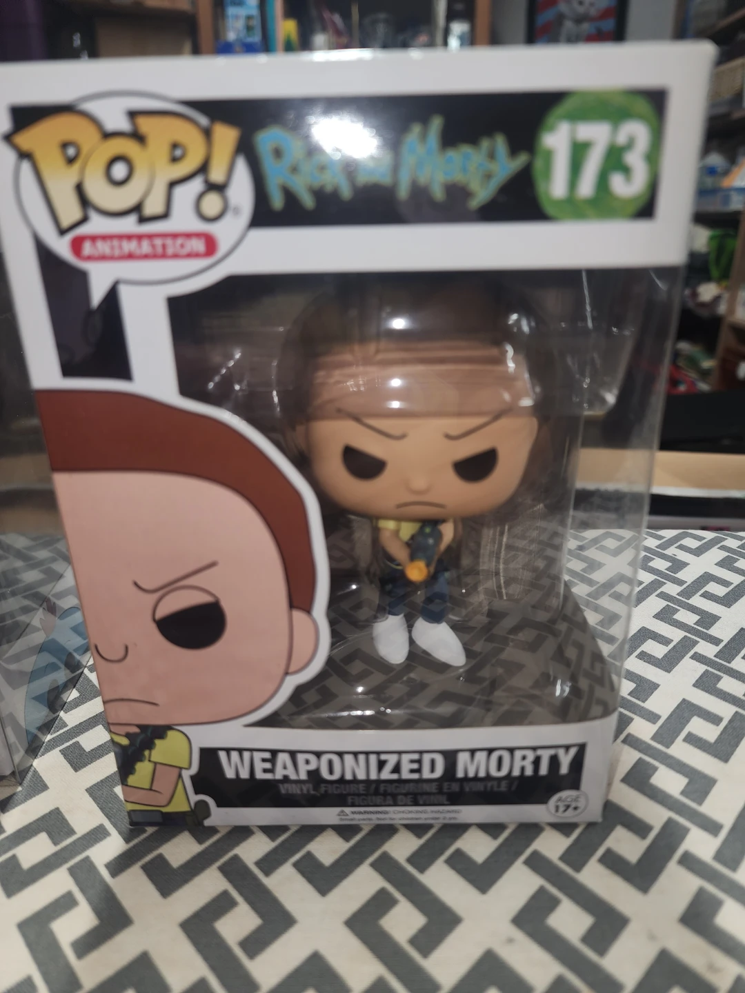 Funko Pop! Rick and Morty Weaponized Morty #173 Vinyl Figure