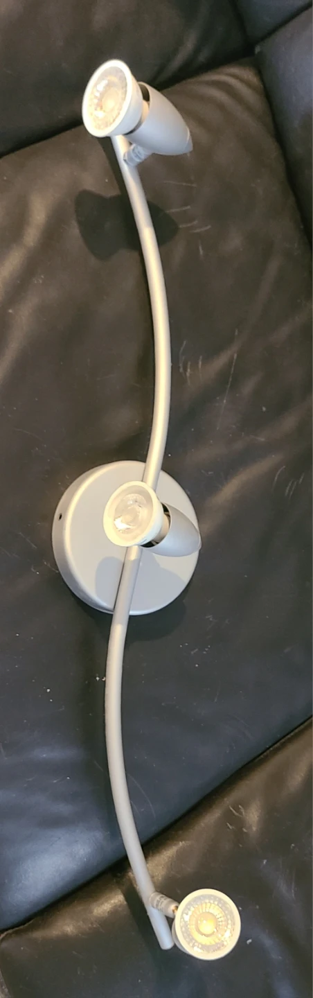 IKEA 3-Head Gooseneck Track Lighting Fixture