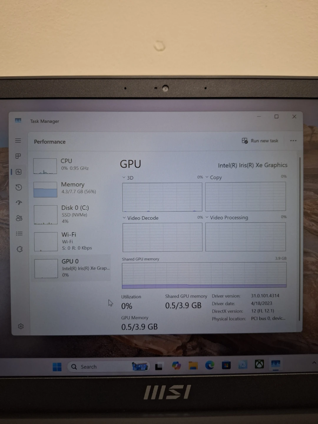 MSI Modern 14 C12M  i5 12th Generation 512 GB SSD  8 GB RAM - photo 4