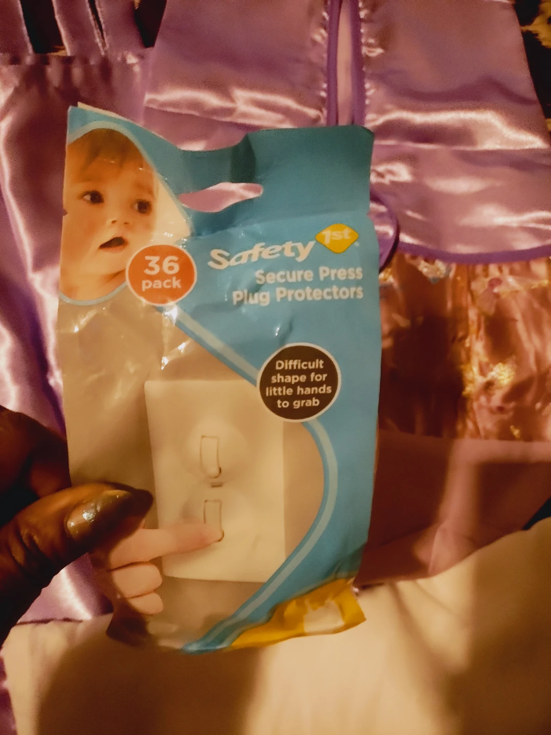 🥕Crib set Safety 1st Secure Press Plug Protectors - photo 2