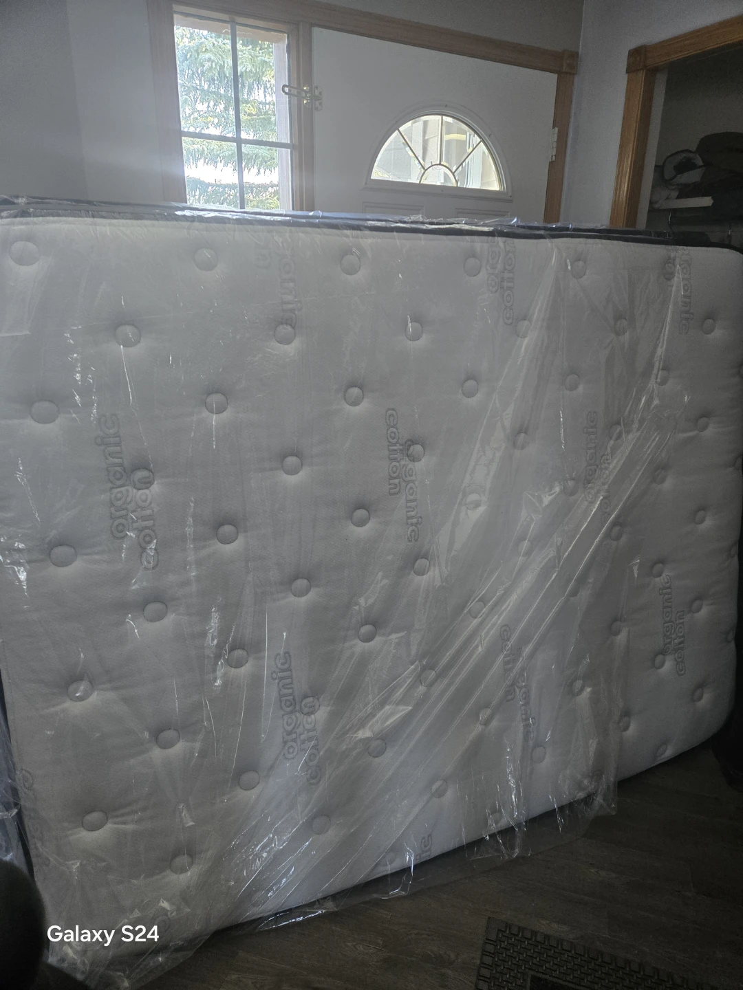 Organic Cotton Mattress & Upholstered Bed Frame - photo 3