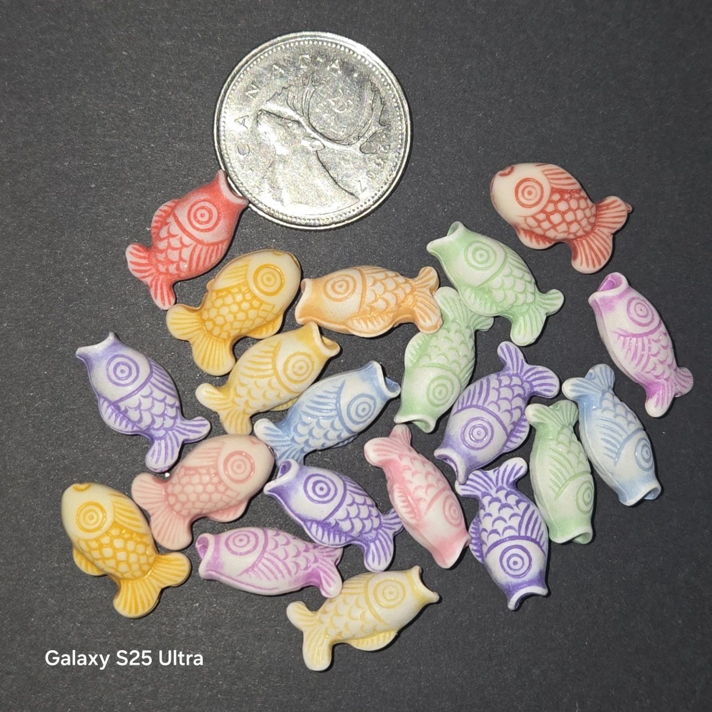 Cute Fish Shaped Beads