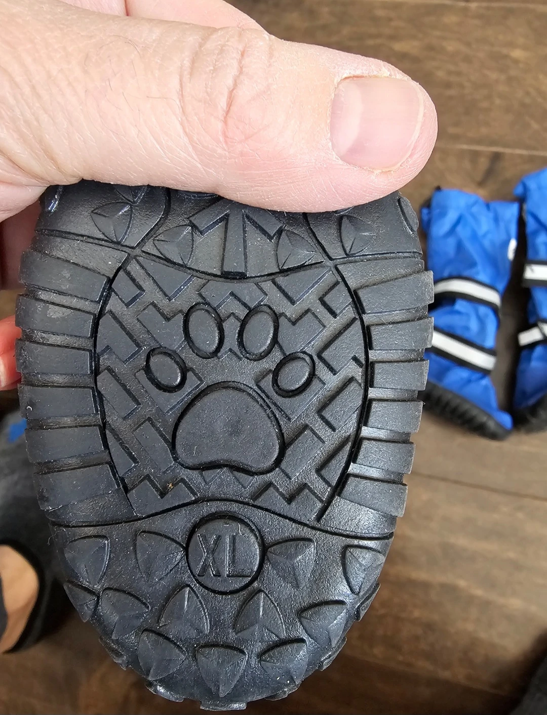 Winter boots for dog (New never used) - photo 3