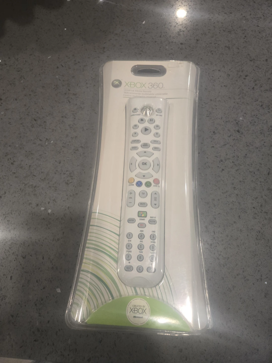 New Xbox 360 Universal Media Remote