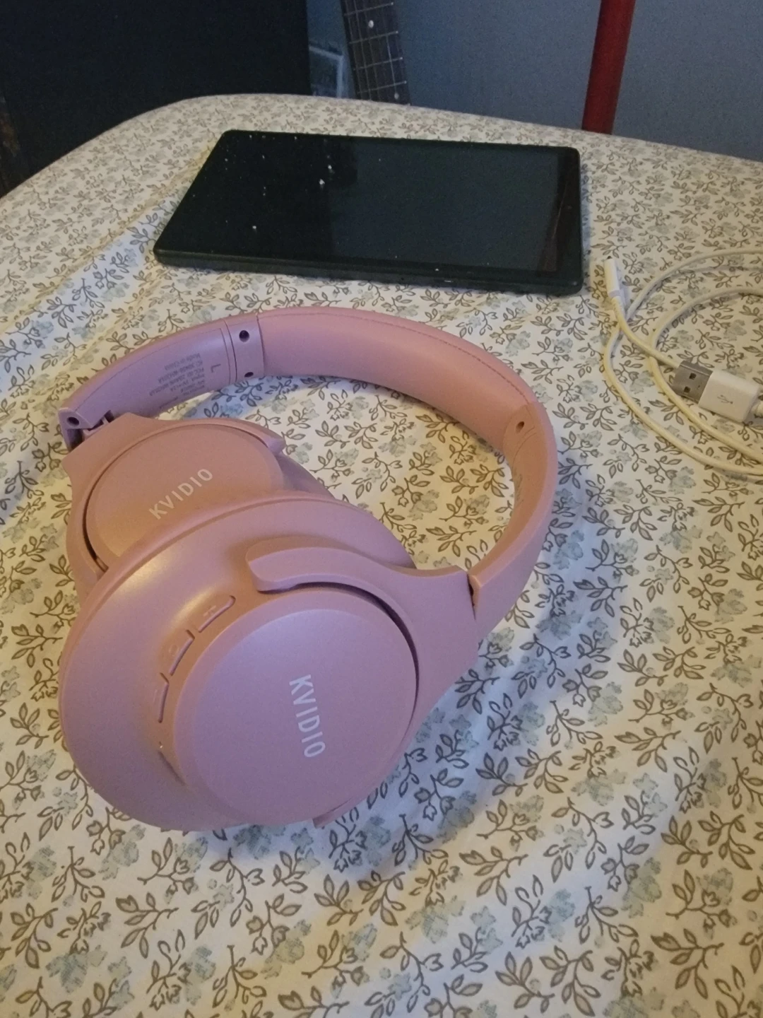 Kvidio WH201A Wireless Headphones - Pink - photo 2