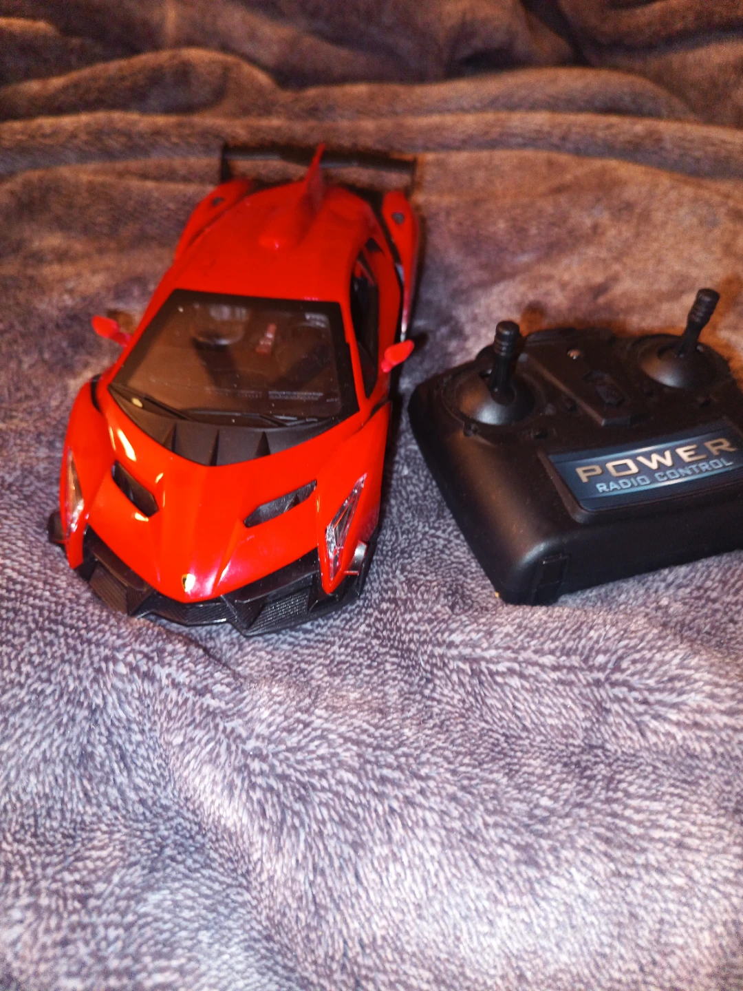 Red Lamborghini Veneno Remote Control Car