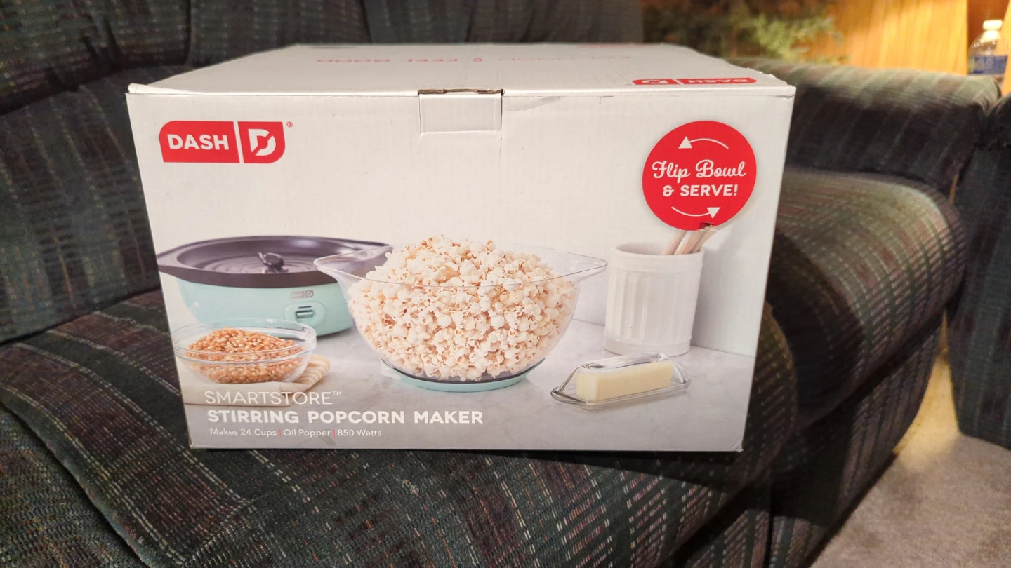 DASH SmartStore Stirring Popcorn Maker - New!