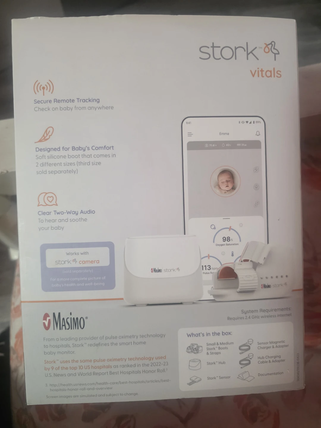 Stork Vitals Smart Home Baby Monitoring System - photo 2
