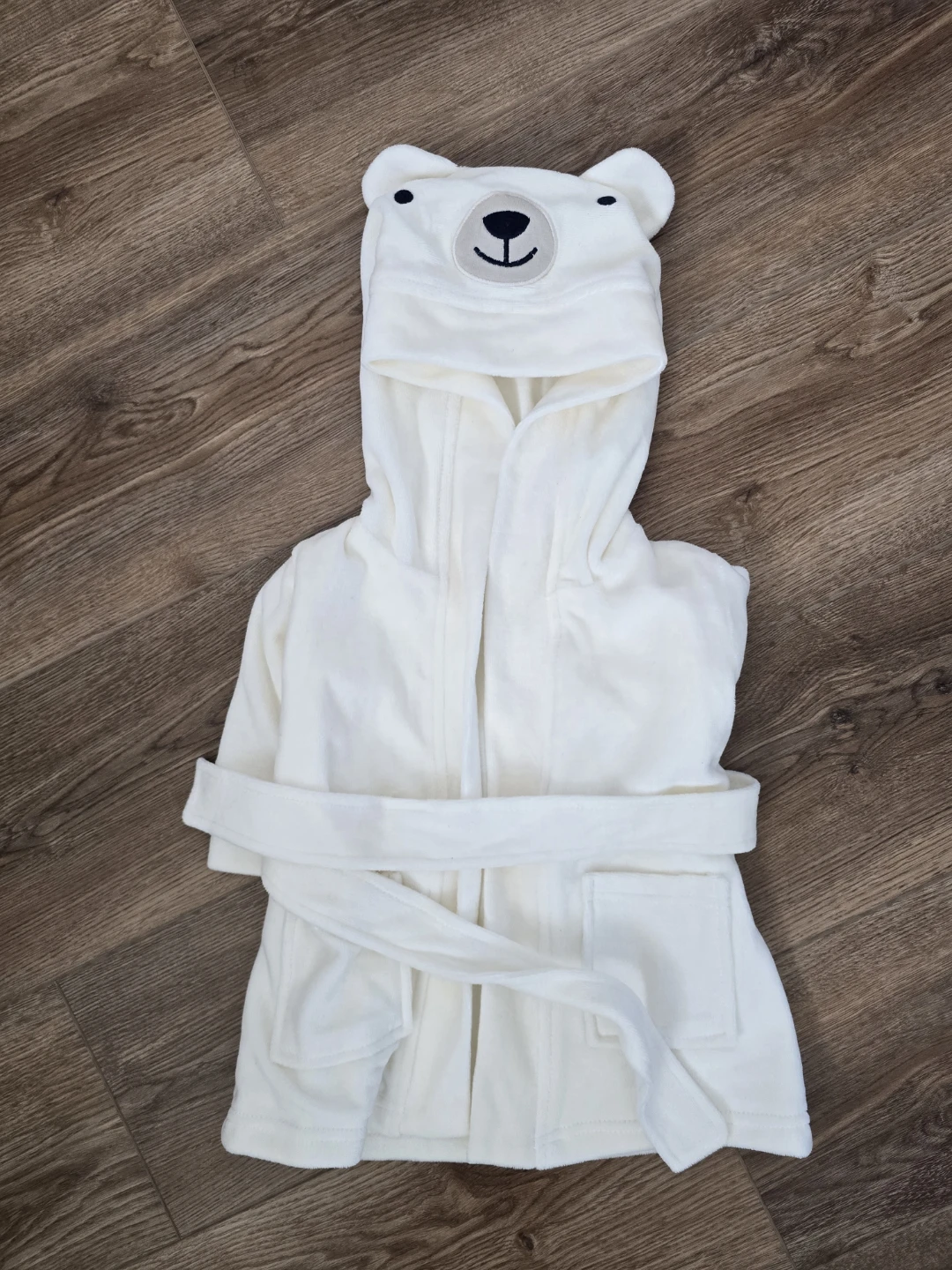 Baby Onesie and Hooded Robe Set