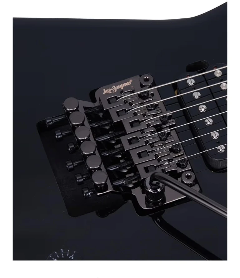 Leo Jaymz Electric Guitar - Black - photo 3