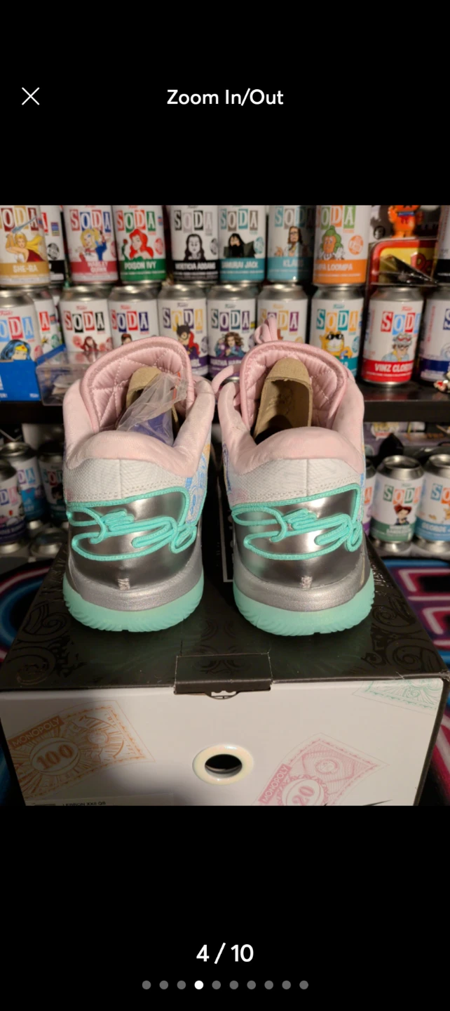 Nike LeBron Monopoly Shoes - photo 4