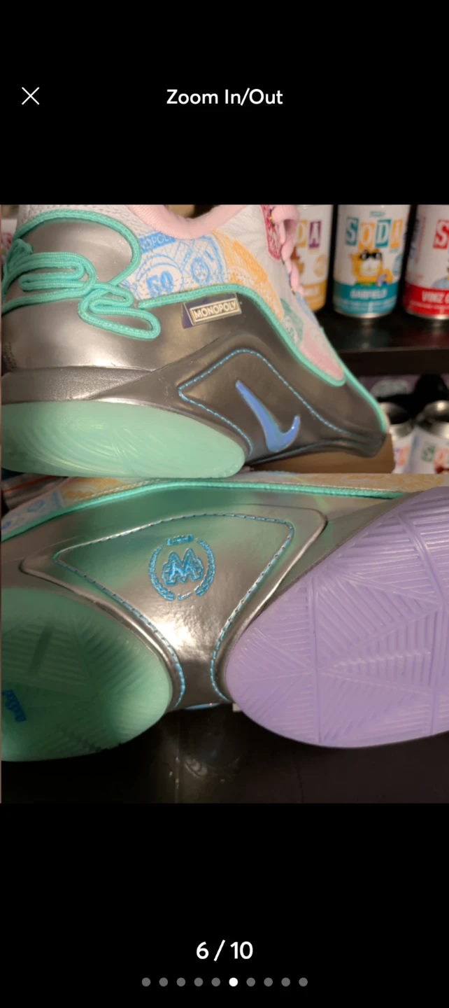 Nike LeBron Monopoly Shoes - photo 5