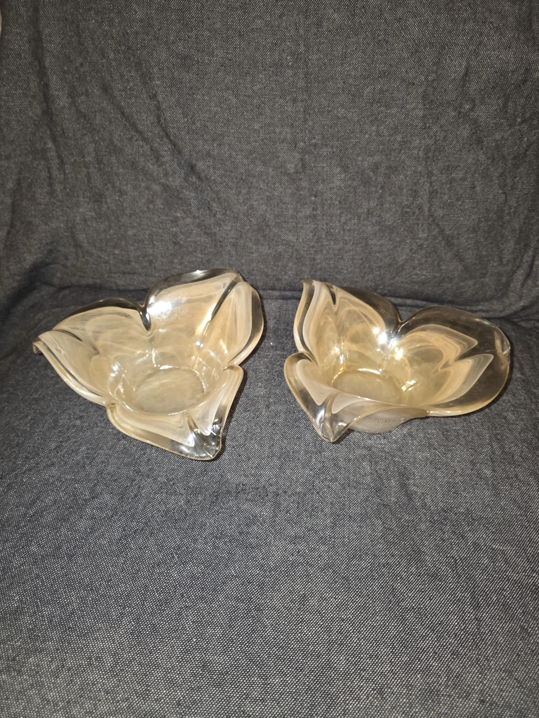 Set of 2 Decorative Glass Bowls - photo 2