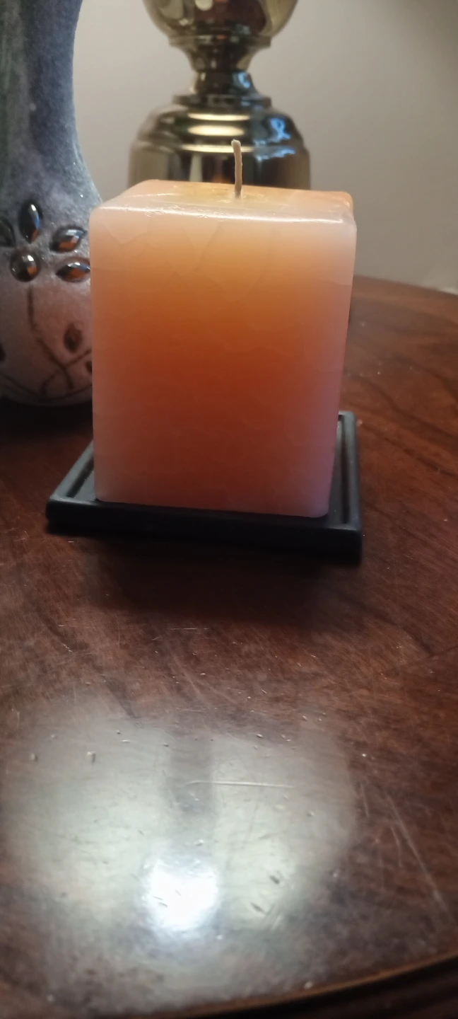 Square Pillar Candle scented
