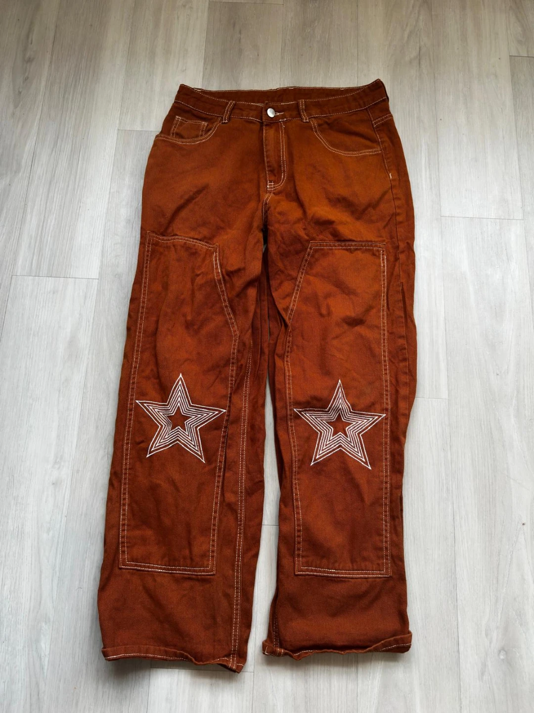 ROMWE Star Patch Jeans - Size 32
