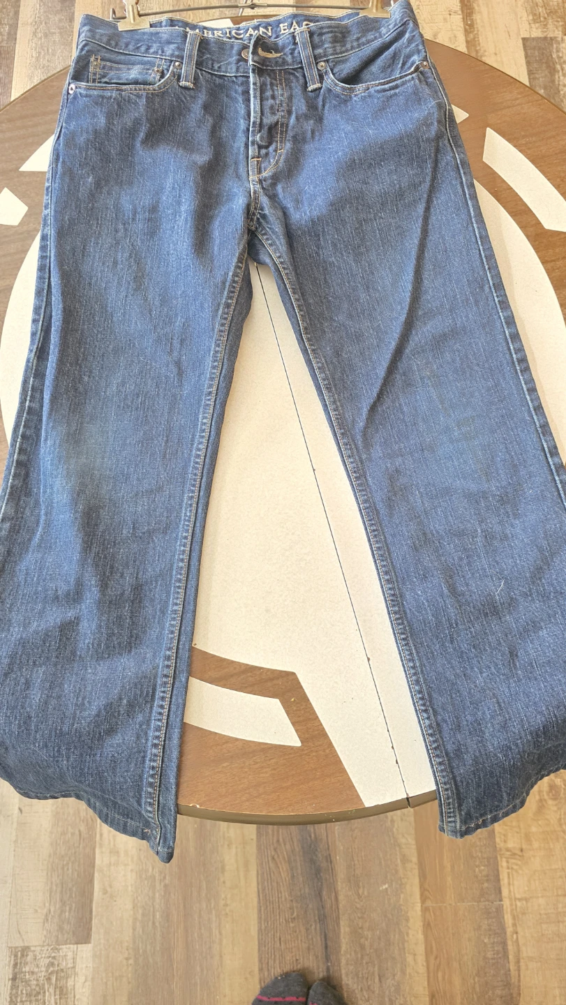 American Eagle Men's Straight Fit Jeans - Dark Wash - photo 3