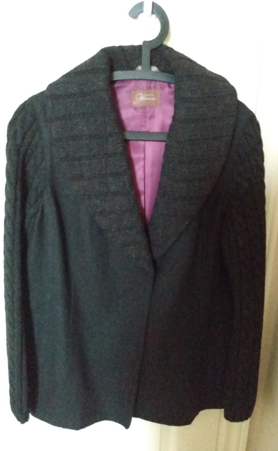(New) Sears  Women's Wool Winter Coat  Size XL Scarf inc. - photo 2