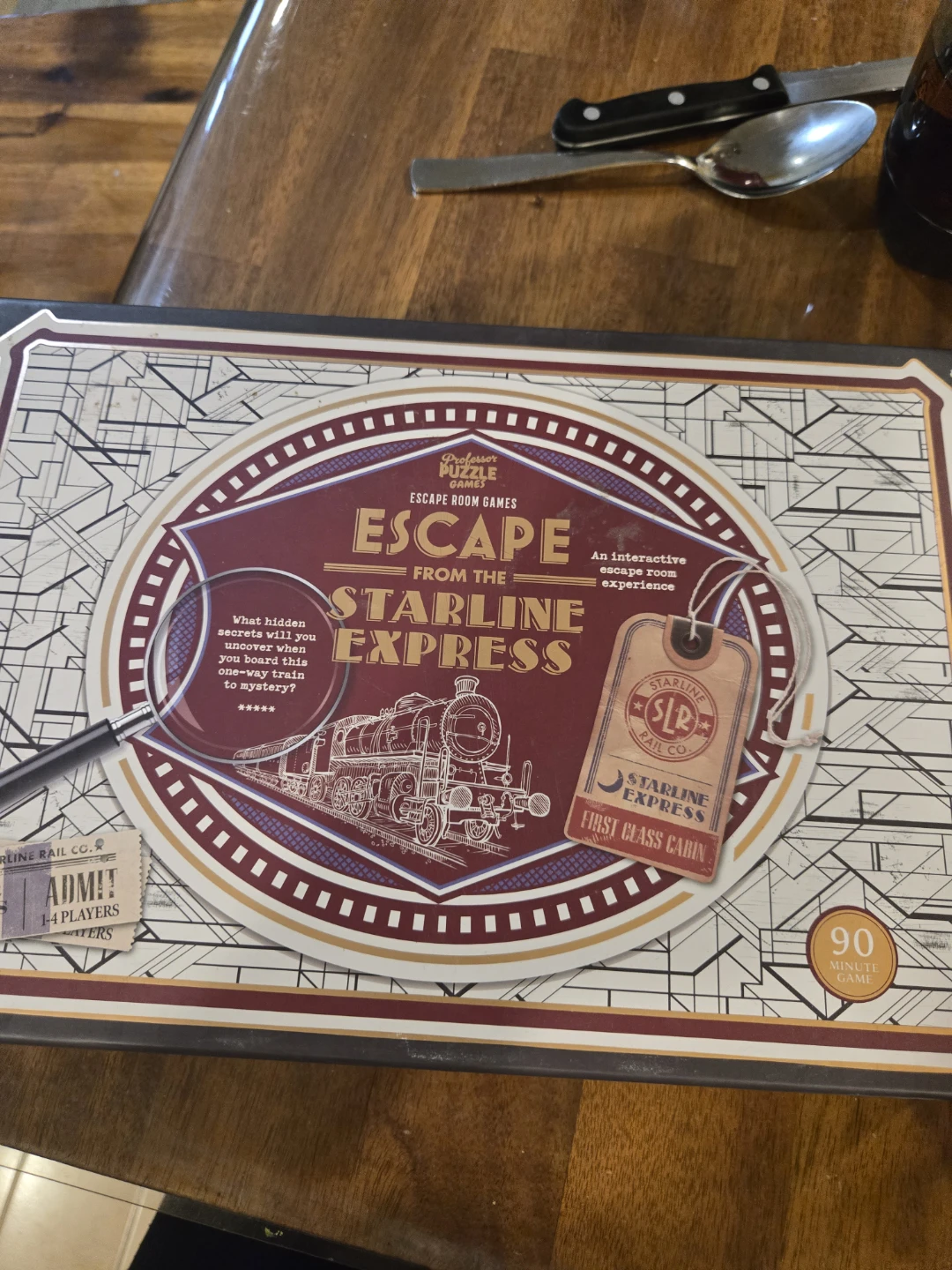 Escape From The Starline Express Board Game