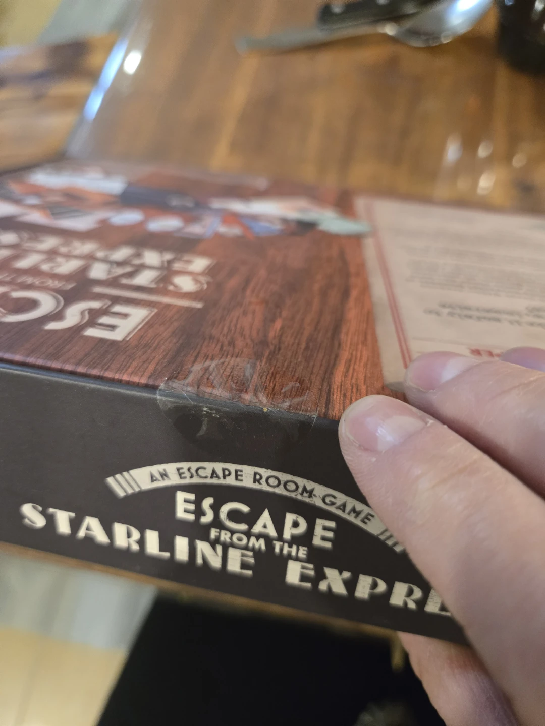 Escape From The Starline Express Board Game - photo 2