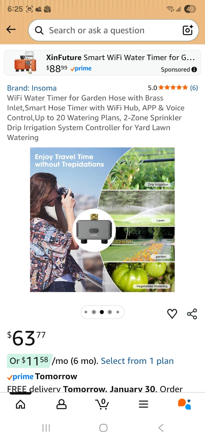 Insoma Smart WiFi Water Timer - photo 5