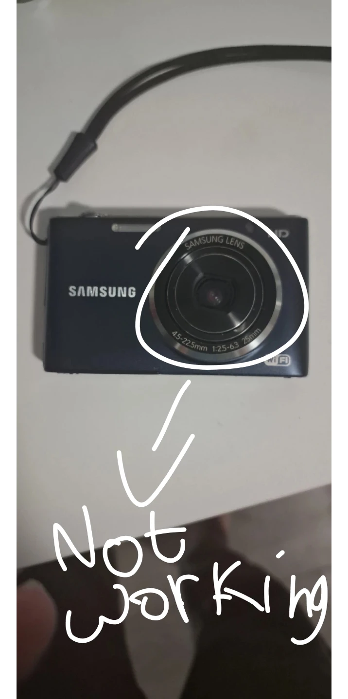 Samsung Digital Camera - Not Working - photo 2